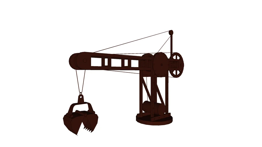 Crocks Scrap Yard Crane