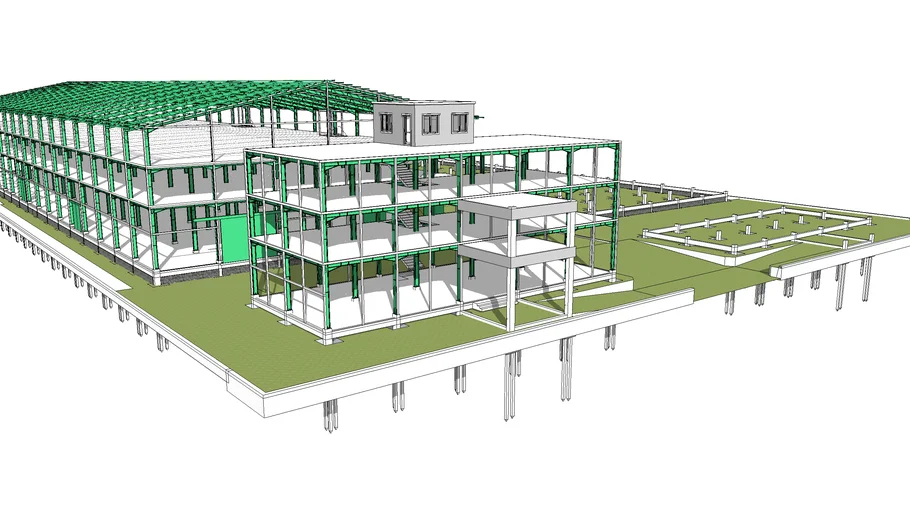 STEEL STRUCTURE SX factory, Cikande