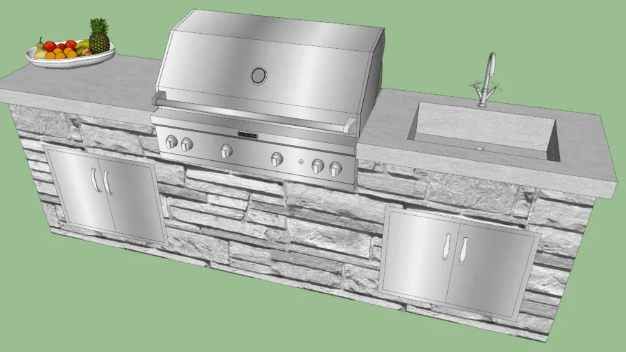 Outdoor kitchen