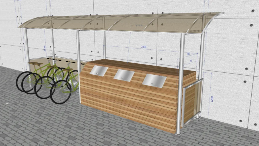 bike rack  ,  자전거 거치대