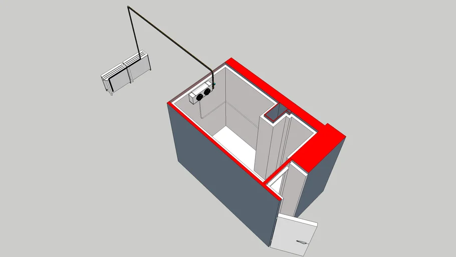 Cold Room Built into Current Room