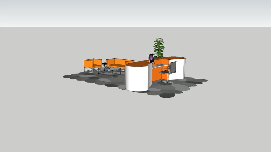 modern reception and waiting area version 2