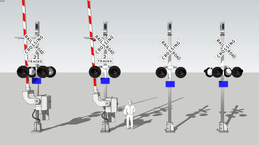 Safetran Railroad Crossing Signals