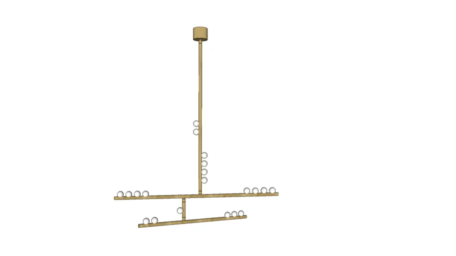 Lindsey Adelman Drop System Chandelier