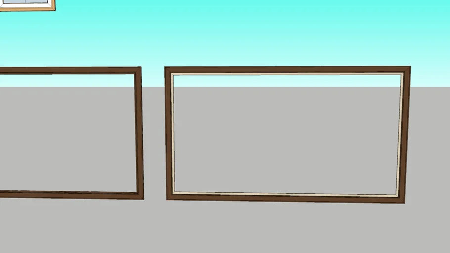 wooden picture frame