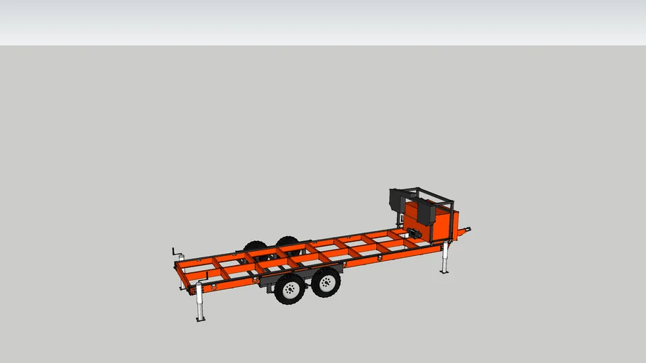 Saw Mill on Trailer