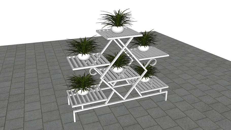 STAND POT BESI, POT STEEL,
