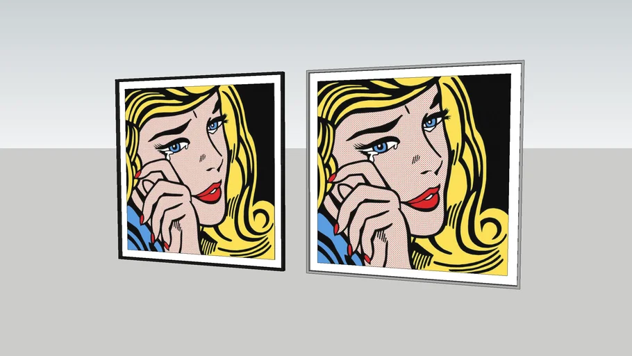 Roy Lichtenstein's Crying Girl_1963