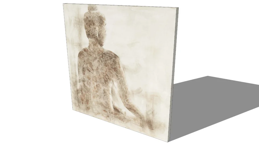 Toile BOUDDHA OMBRE, Maisons du monde. Réf: 130.091 Prix:99€