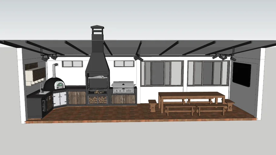 Cocina exterior