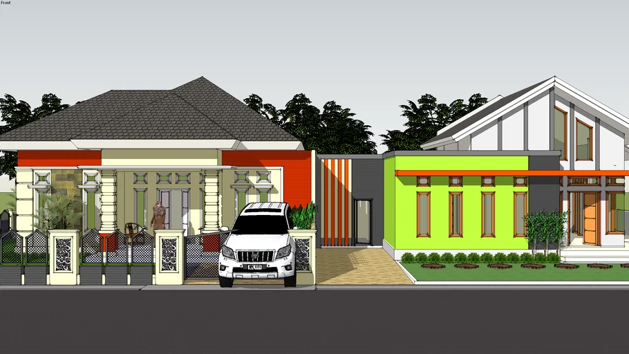 rumah tetangga