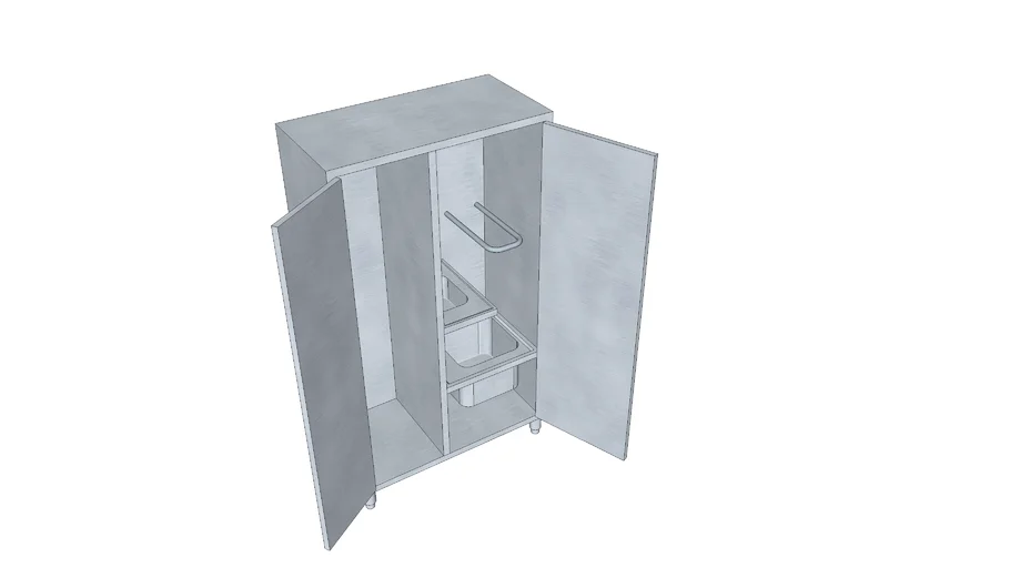 JANITOR CABINET W. MOP SINK