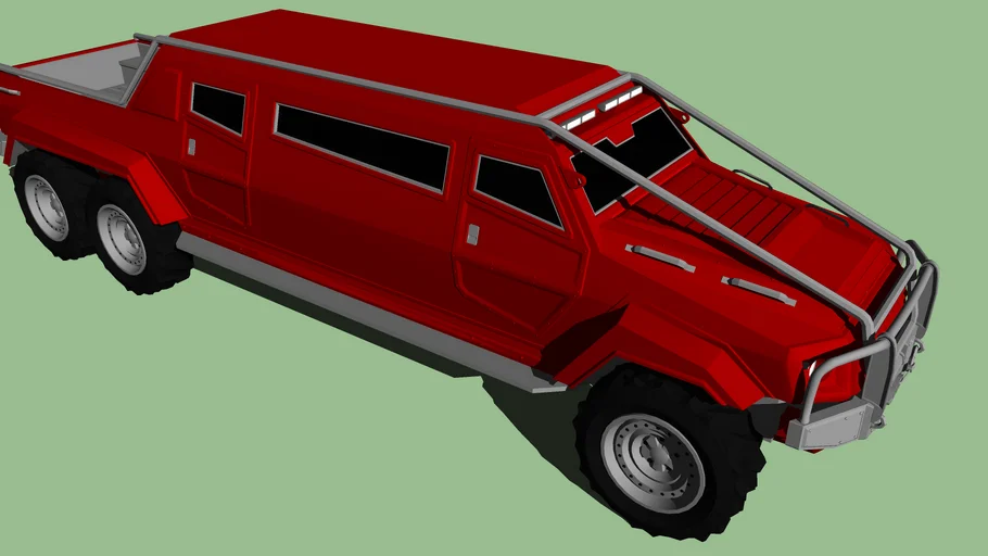 GTA V: HVY Insurgent pickup (6x6 limo)