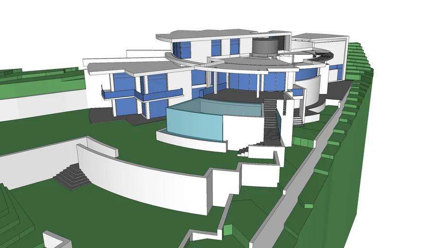 Vivienda Planta Circular | 3D Warehouse
