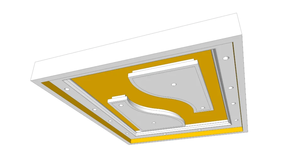 Projeto gesso teto