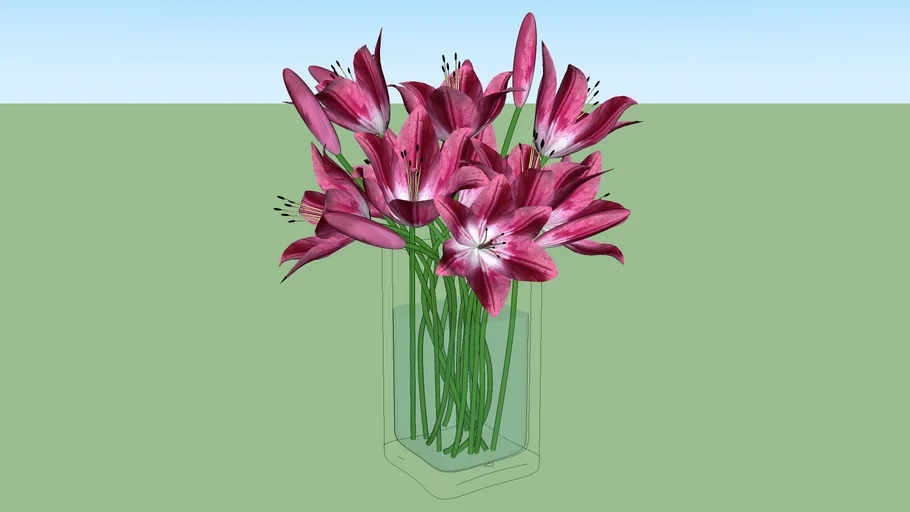 vaso flores