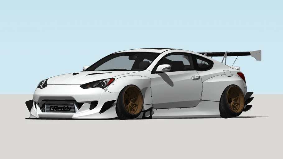 2013 Hyundai - Genesis Coupe Rocket Bunny Pandem *