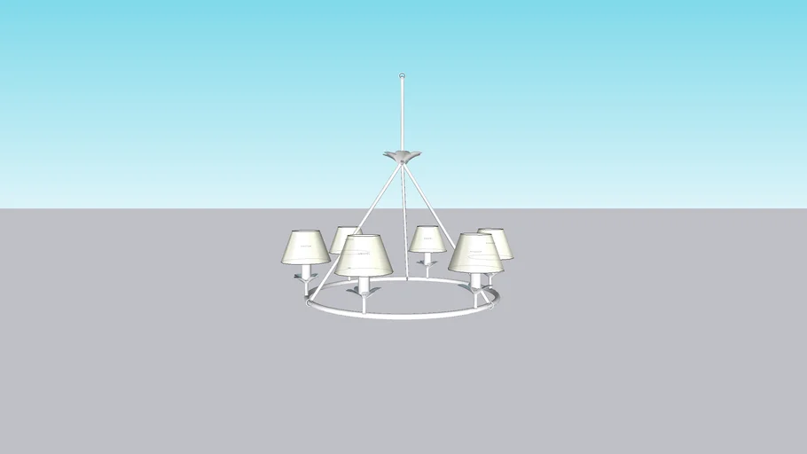 Montferrat Leaf Chandelier