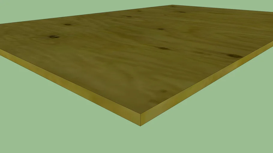 6' x 4' plywood board