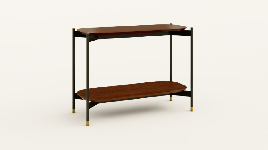 APARADOR VIGA P - L100 x P40 x A75 cm - Felipe Zorzeto Design