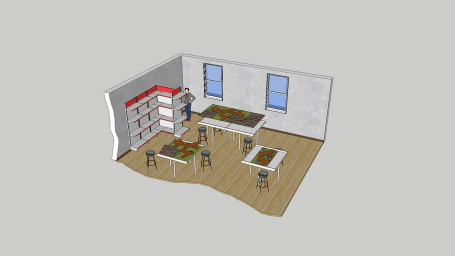 Modular Strategic Gaming Table
