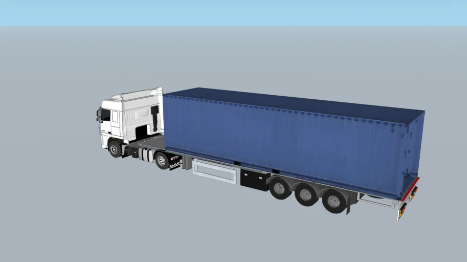 Trailer Truck Container