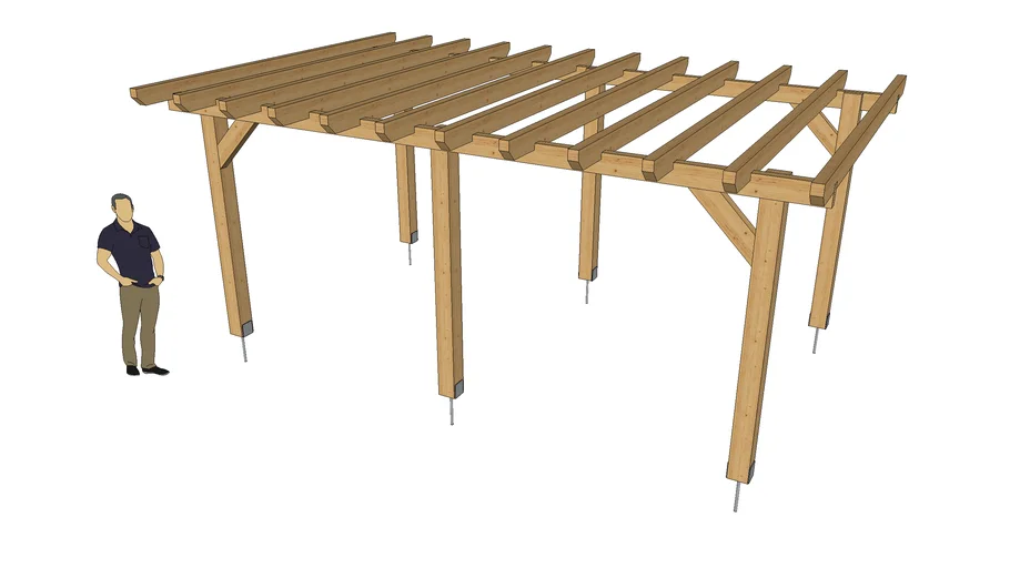 Garden pergola