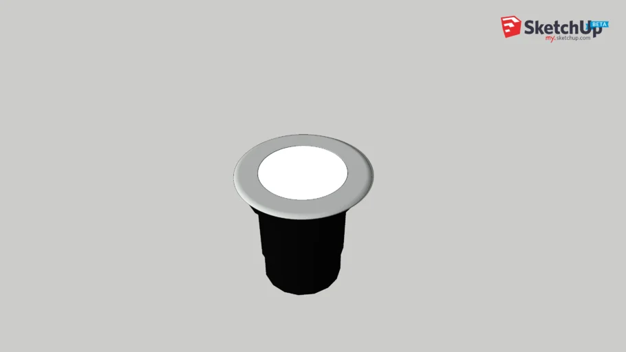 ZIP COMFORT ROUND recessed downlight Digital Beam- outdoor lighting