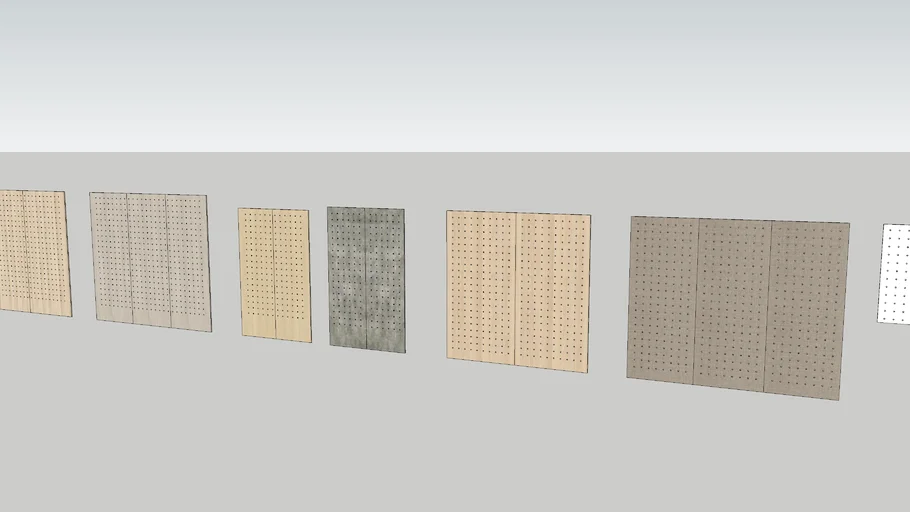 peg board/洞洞板