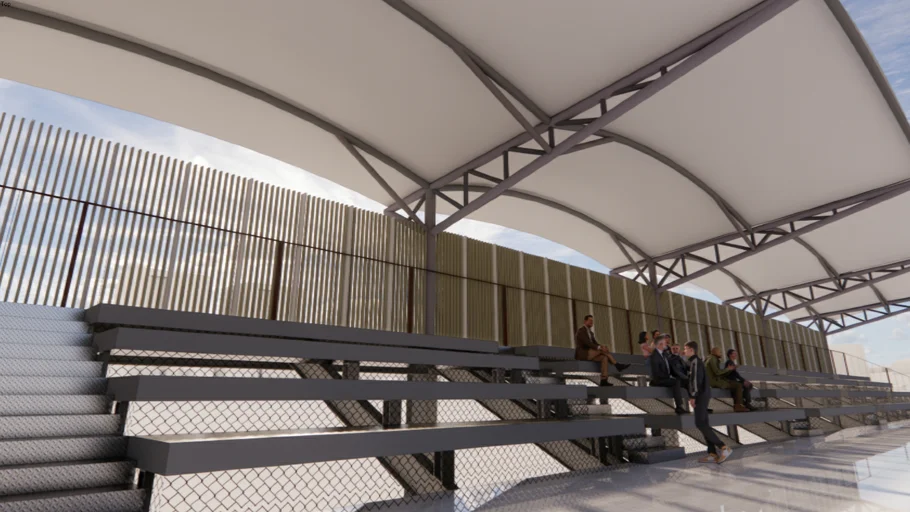 TENSILE MEMBRANE STRUCTURE @ GRANDSTAND
