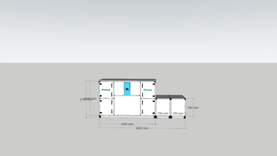 Daikin D-AHU Modular P Size 4