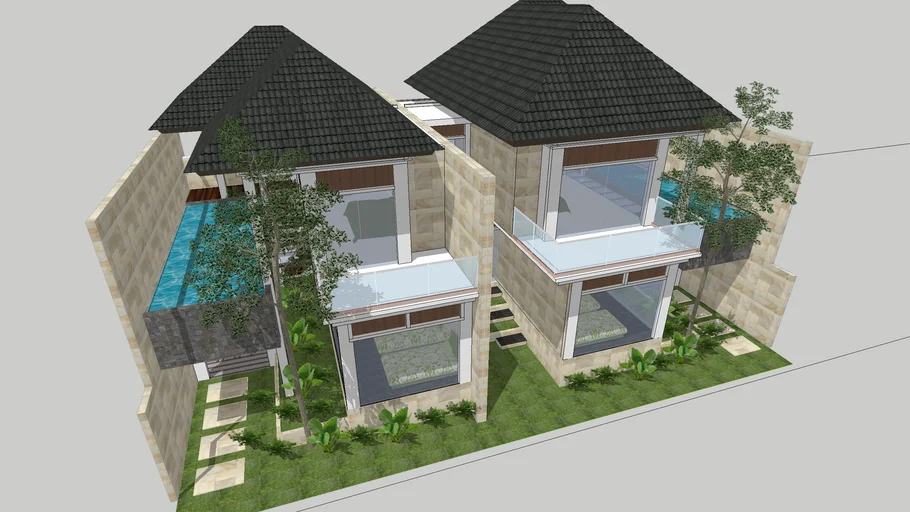 Tropical villa