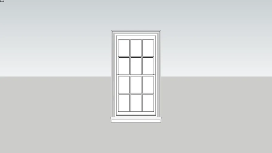 Georgian Sash Window