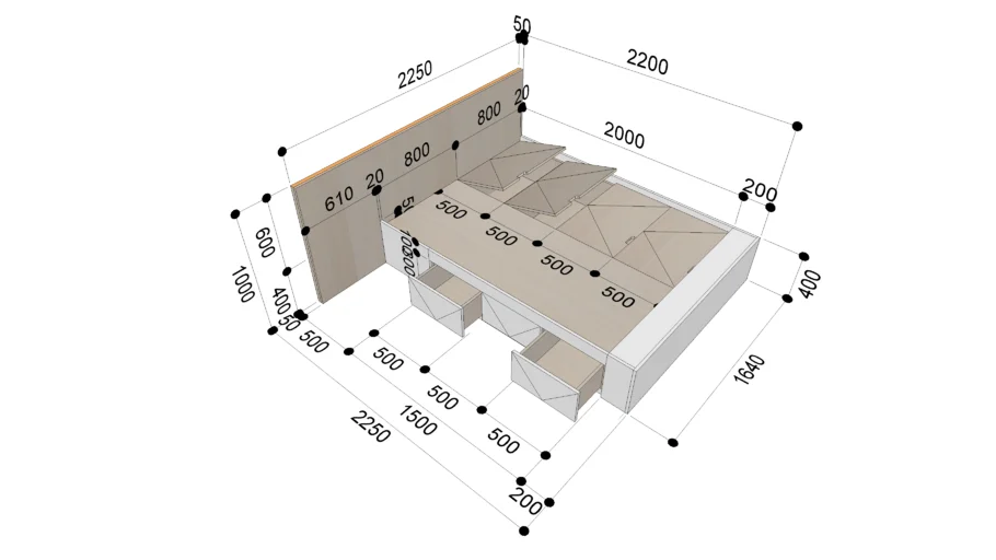 fur bed grand