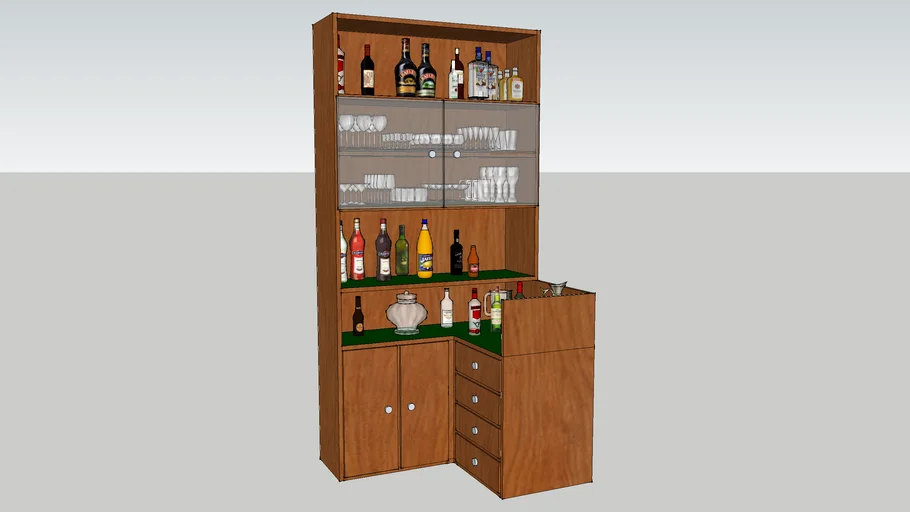 IRender Ready Home Bar