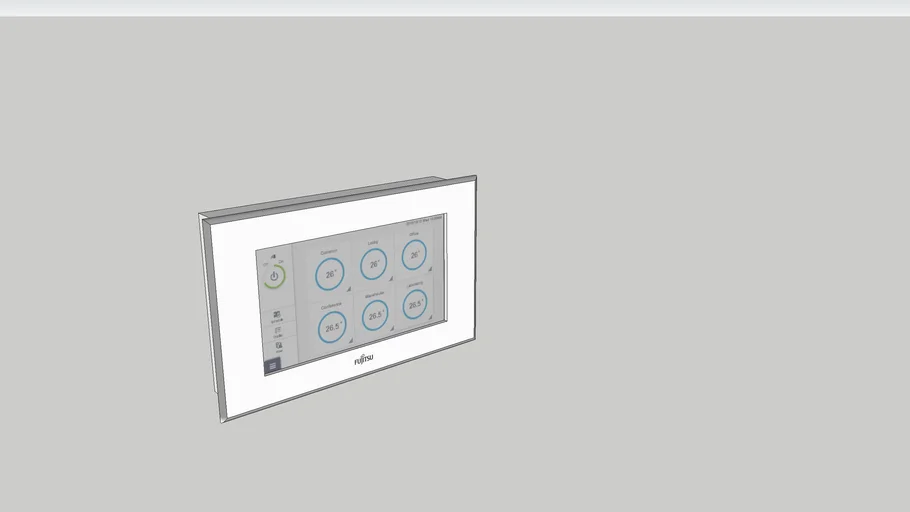 FUJITSU UTY-DCGYZ1 VRF WIRED CENTER REMOTE CONTROLLER
