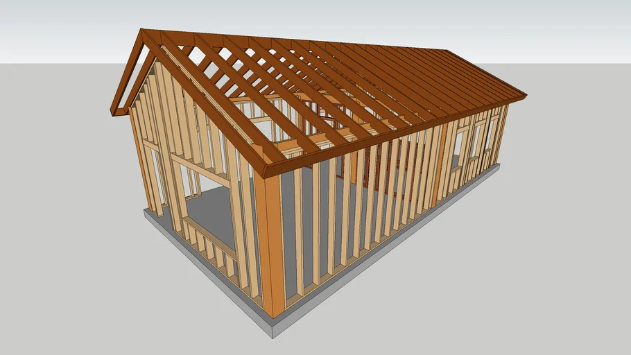 Wood Frame | 3D Warehouse