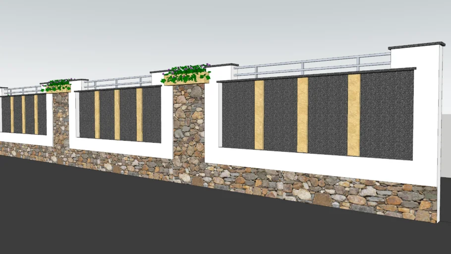 Boundary wall