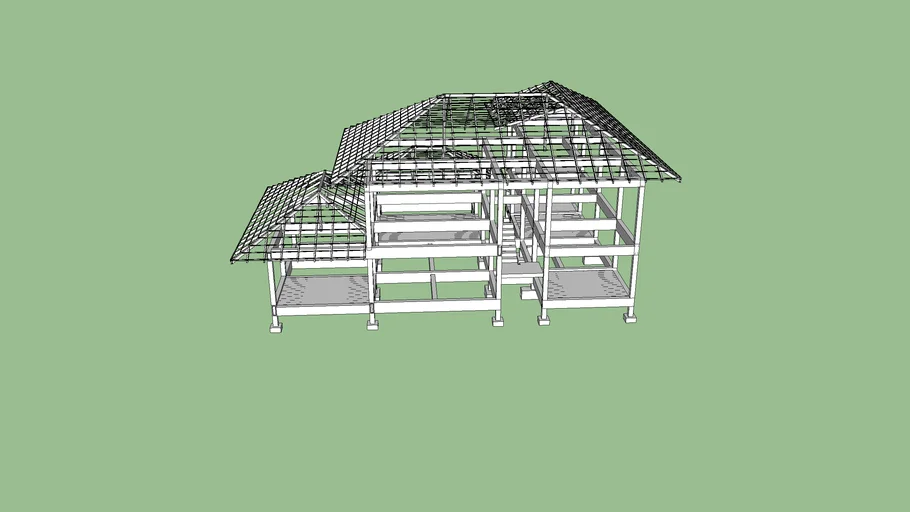 House 2 Floor total 350 square meter