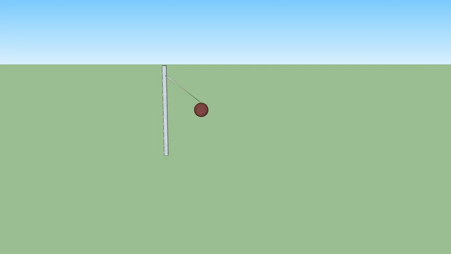 Tetherball pole