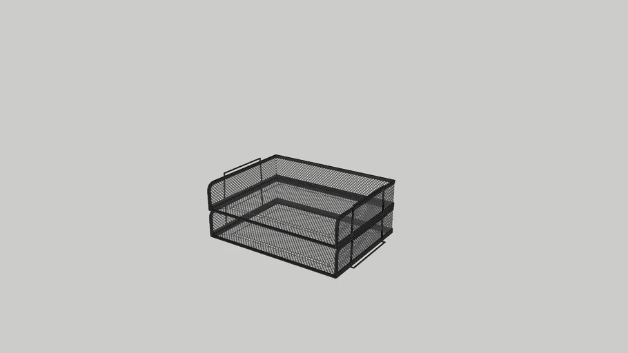 IKEA DRÖNJÖNS letter tray black