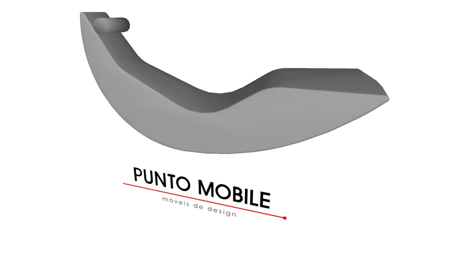 VIRGULA CHAISE ESPREGUICADEIRA DE BALANCO - PUNTO MOBILE