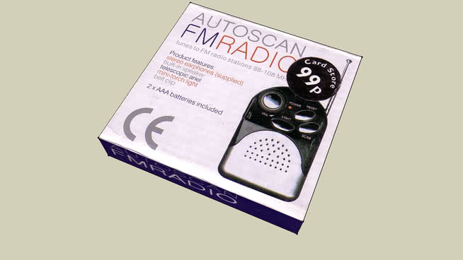 Mini FM Radio Packeging