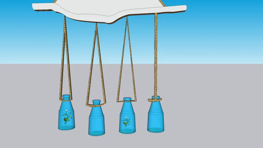 SUSPENSION FLORALE