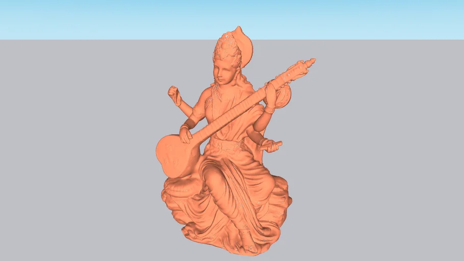 Saraswati idol 1