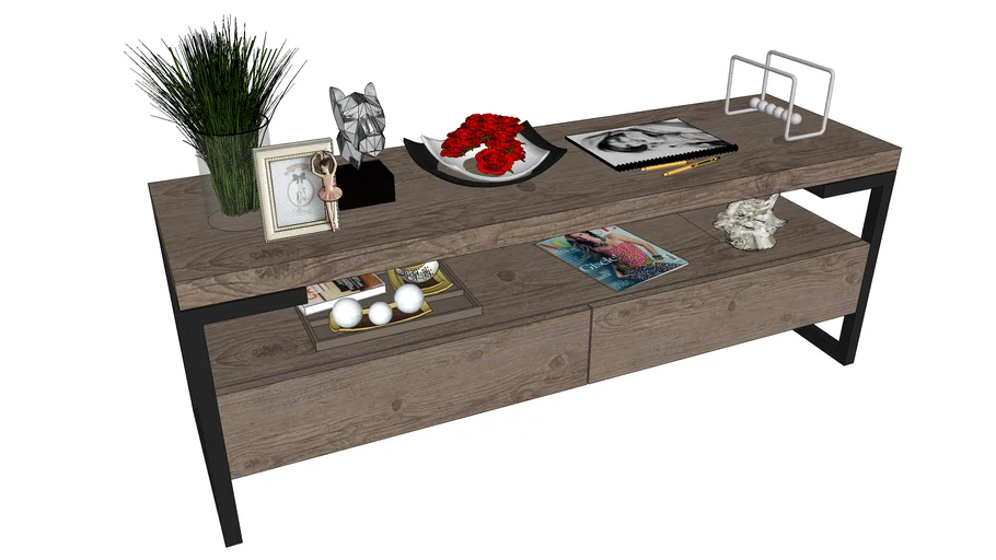 hallway+table
