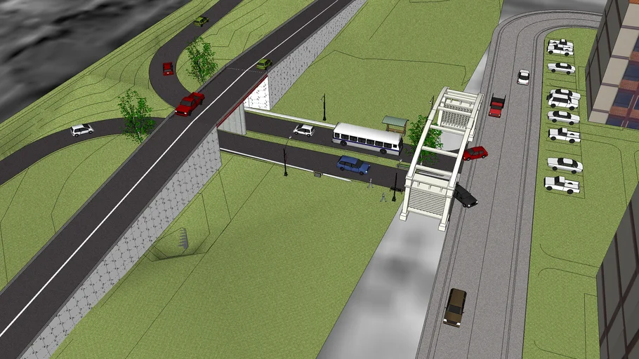 Entrada urbanizacion FT Mejorada