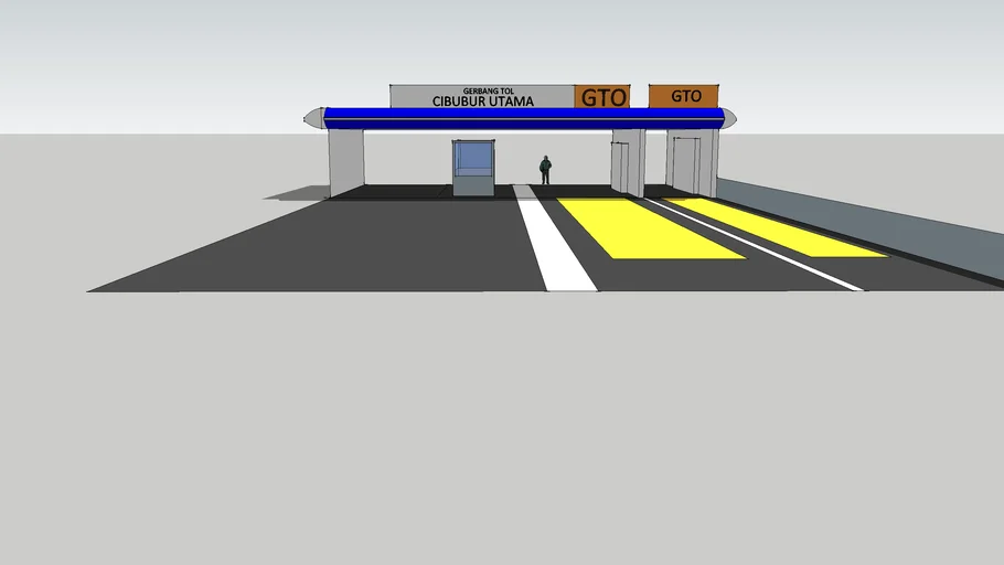Gerbang tol cibubur utama 