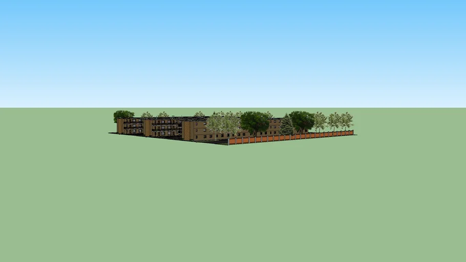 Run-down apartments