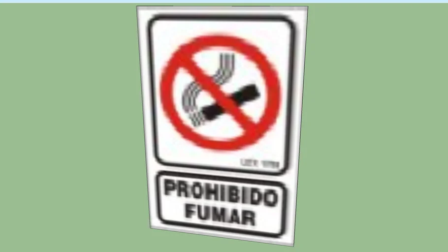 prohibido fumar